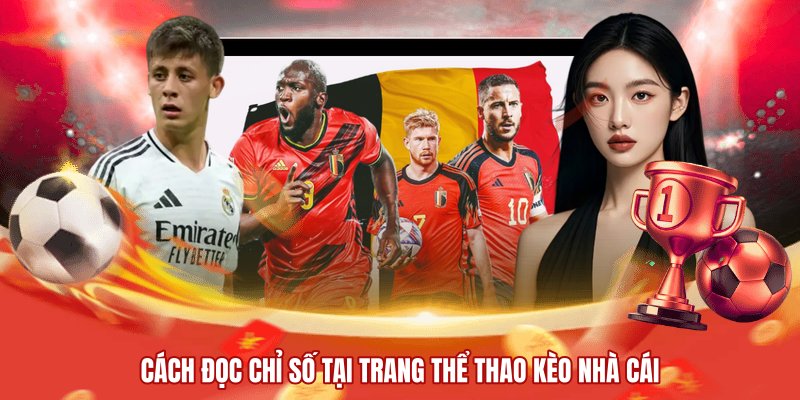 Cách đọc chỉ số tại trang thể thao kèo nhà cái