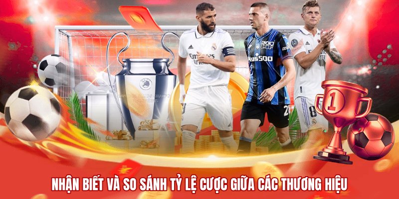 Nhận biết và so sánh tỷ lệ cược giữa các thương hiệu