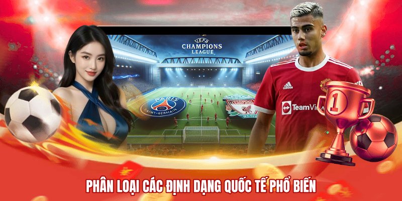 Phân loại các định dạng quốc tế phổ biến
