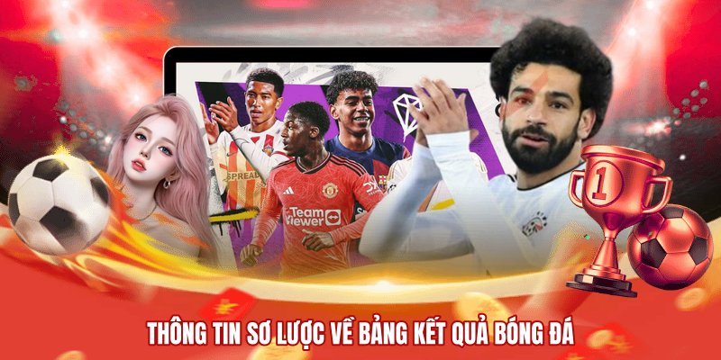 Thông tin sơ lược về bảng kết quả bóng đá